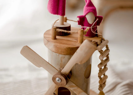 QToys Australia (USA) Wooden Windmill
